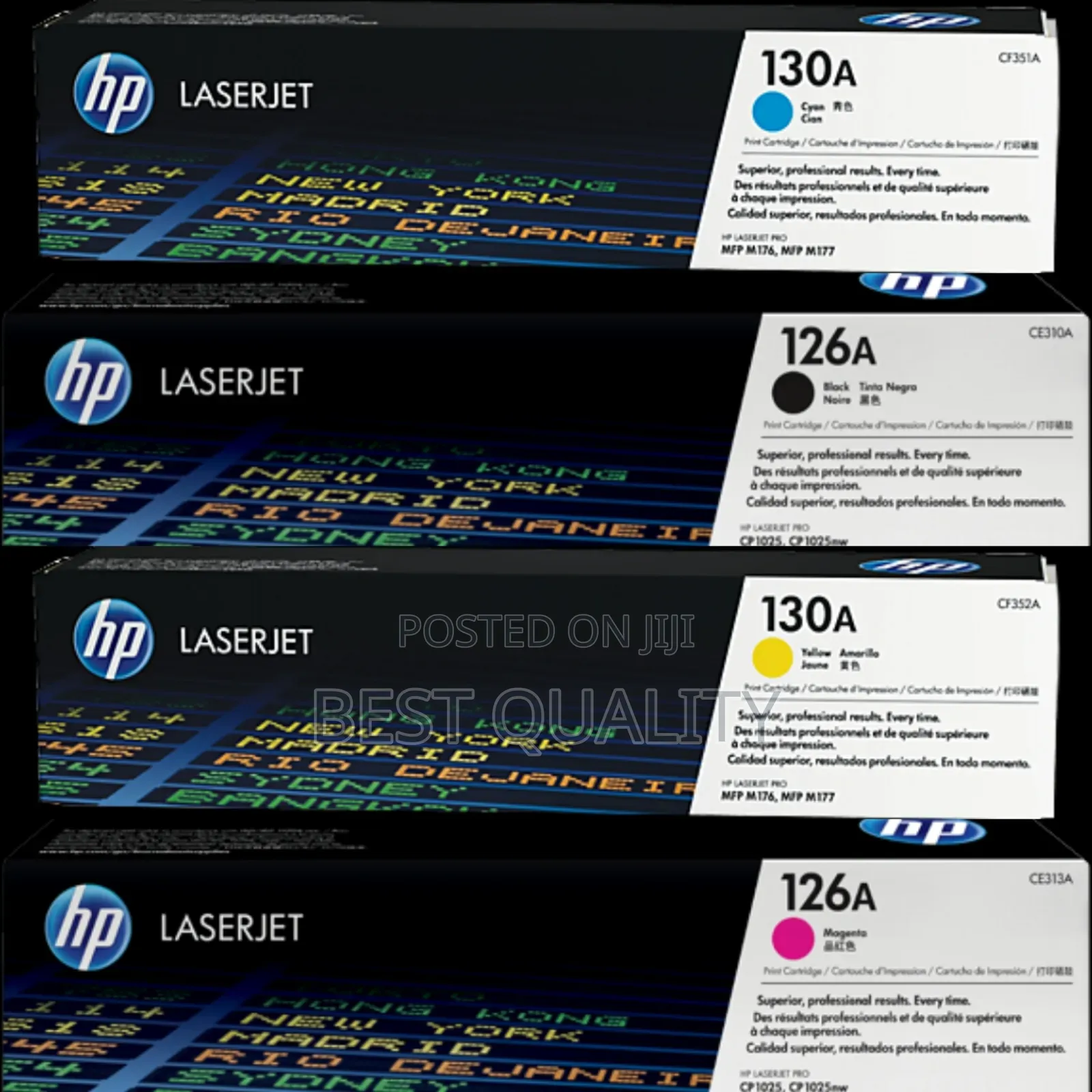 Hp 130a/126a Toner Cartridges