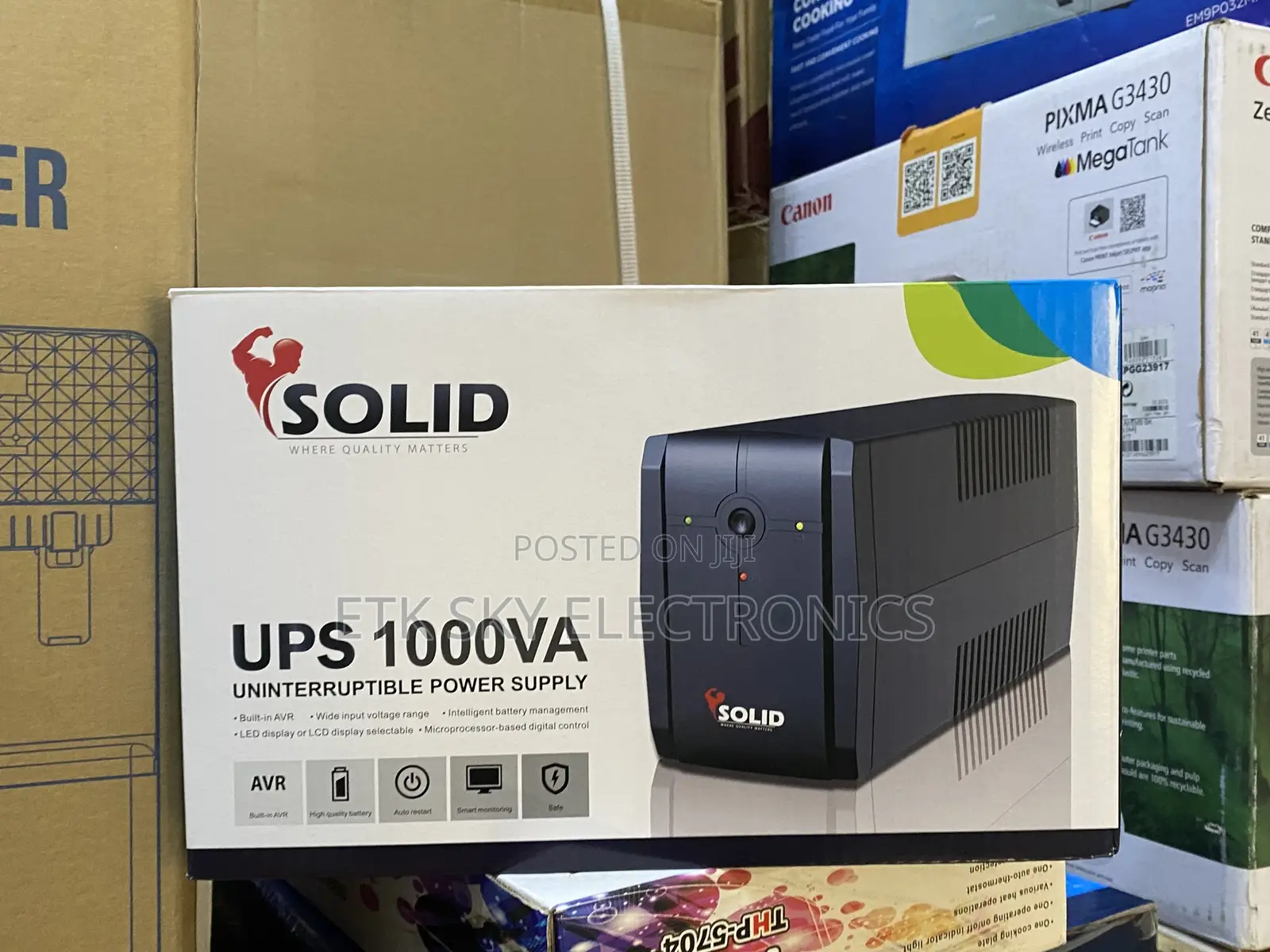 Accessible Solid 1000VA UPS