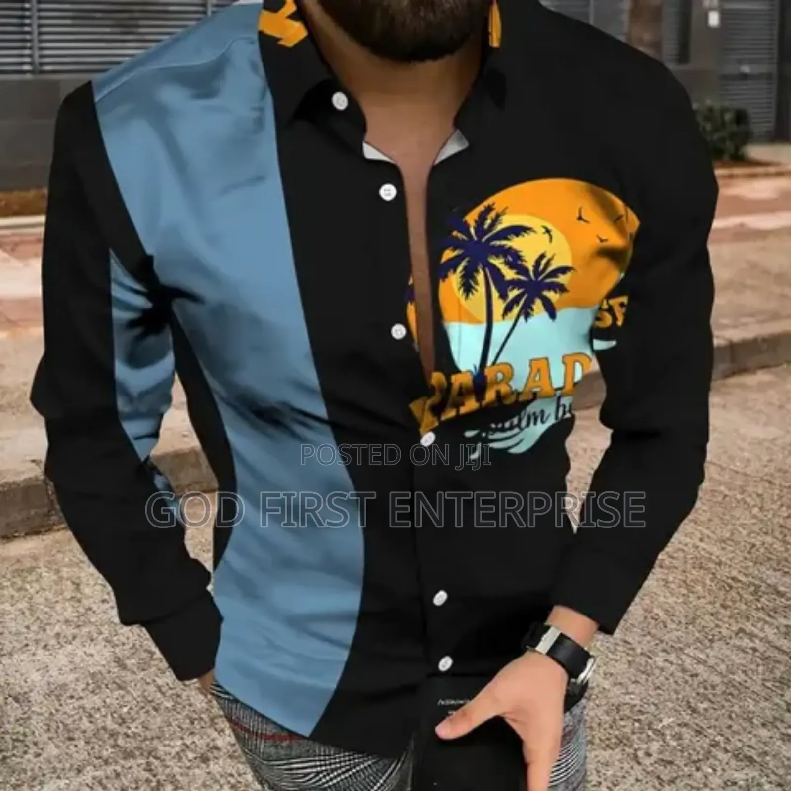 Long Sleeve Button Shirt