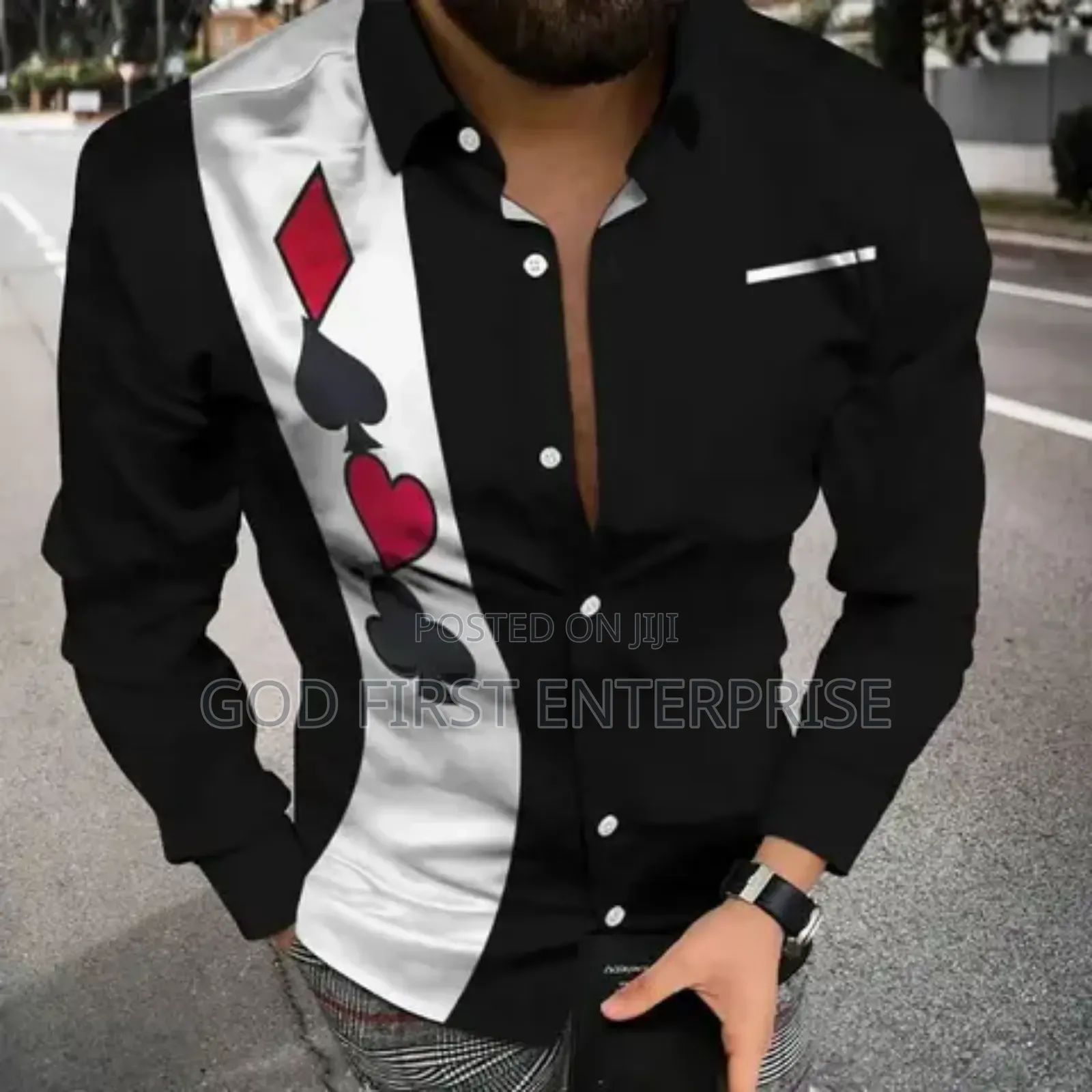 Long Sleeve Button Shirt