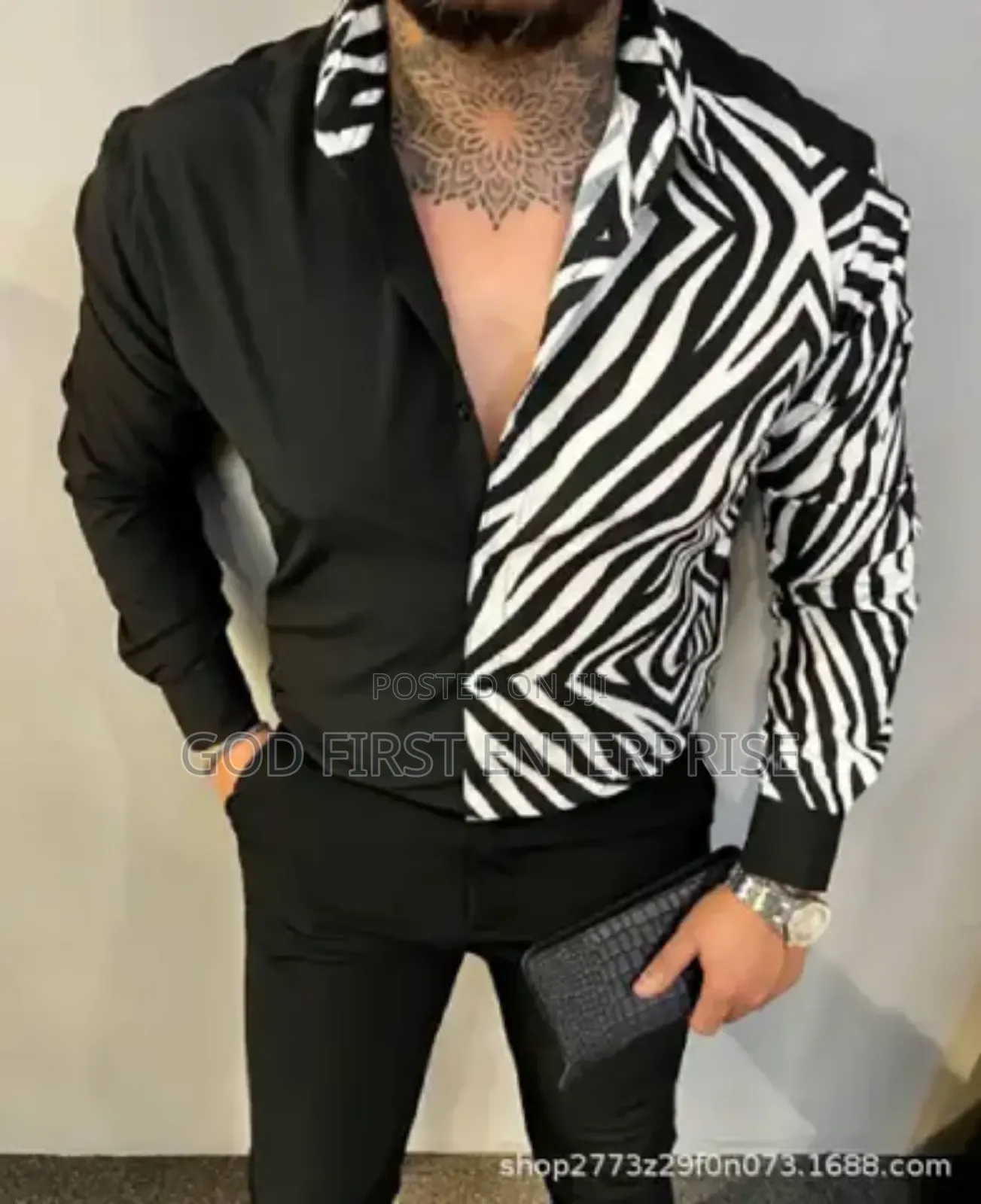 Long Sleeve Button Shirt