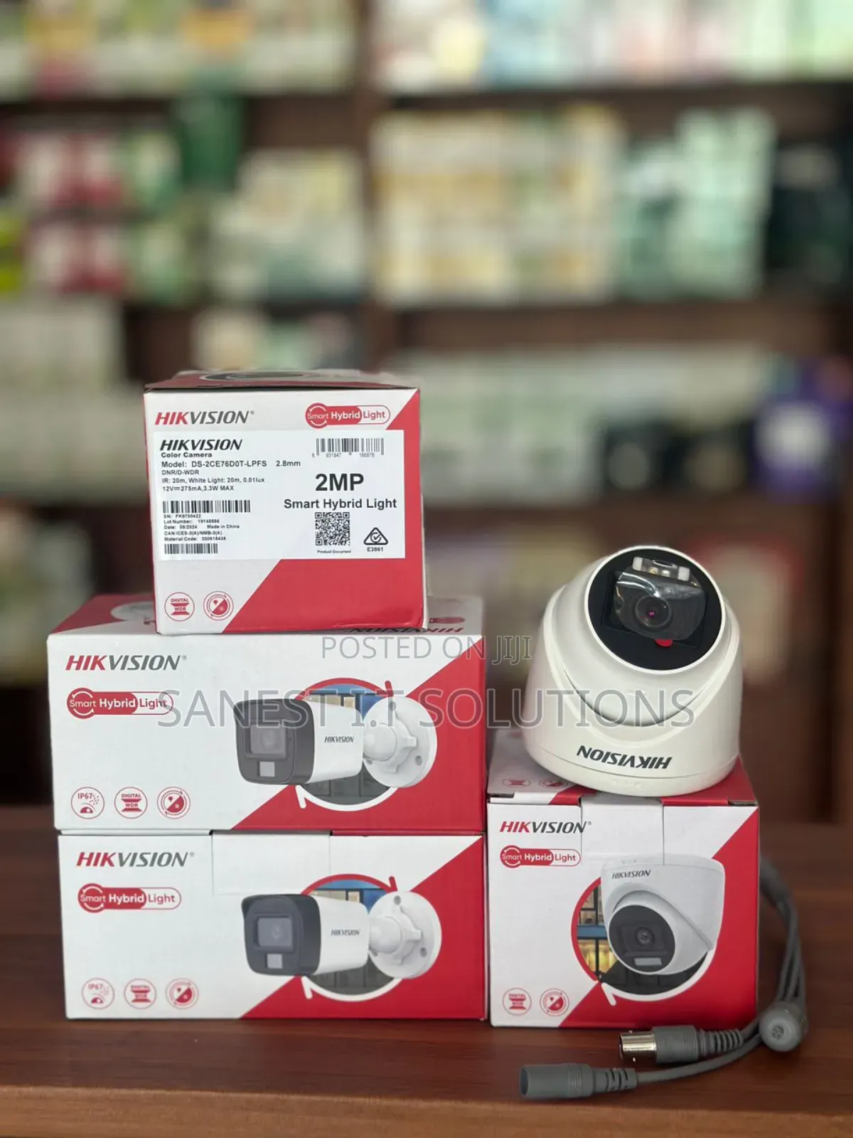 Smart Hybrid Hikvission Audio CCTV Camera 2mp