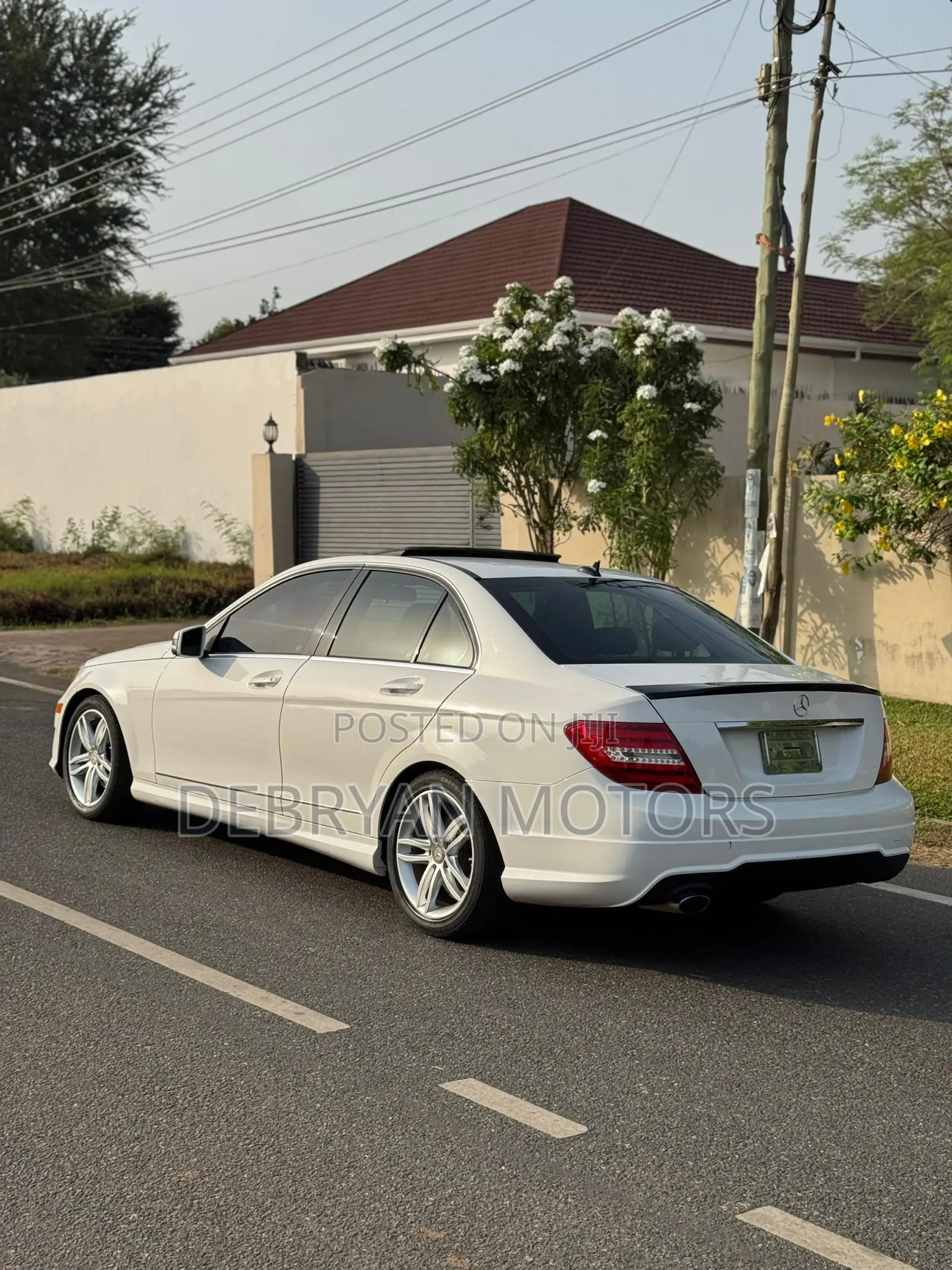 Mercedes-Benz C250 2014 White