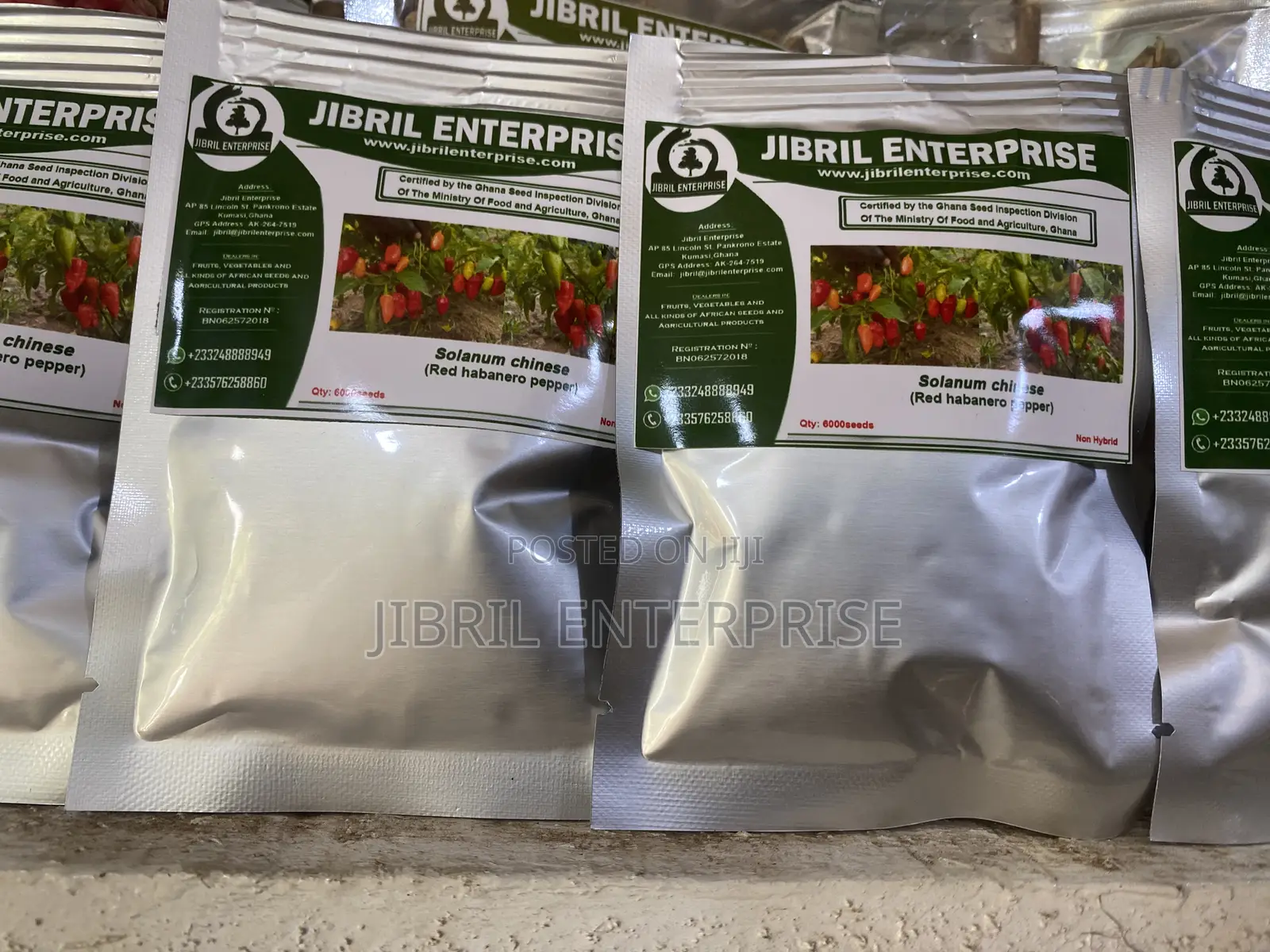 Red Habanero Pepper, Very Hot, Long Shelf Life, Non Hybrid,