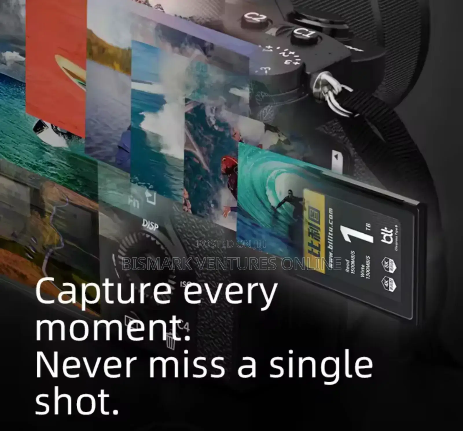 1 Tb Cfexpress Type B Memory Card for Cinema Cameras