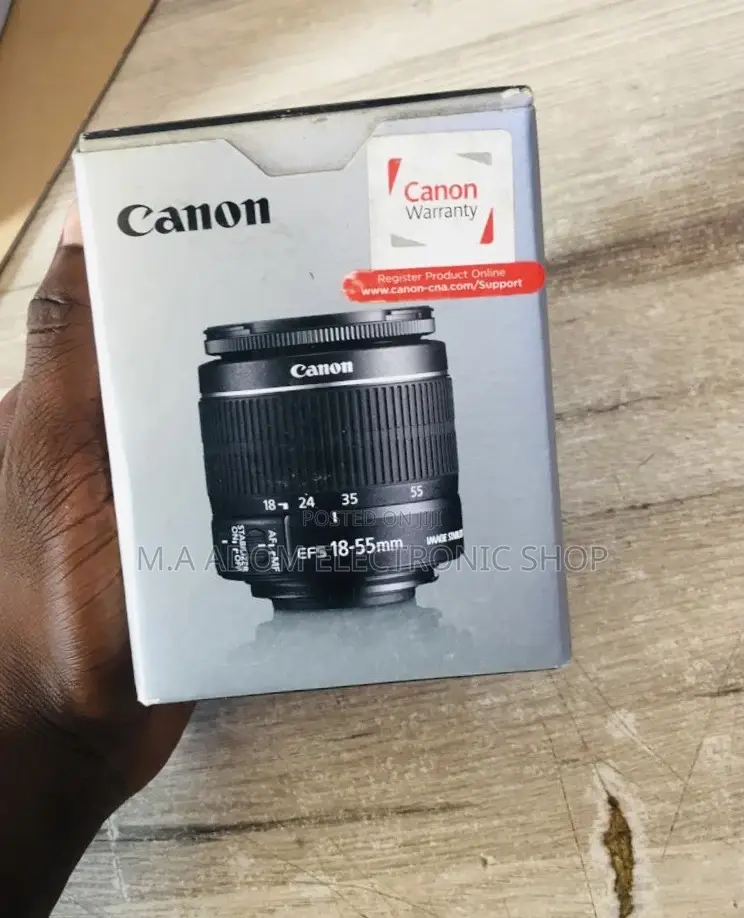 Canon EF-S 18-55mm F/3.5-5.6 Lens for Canon SLR Cameras