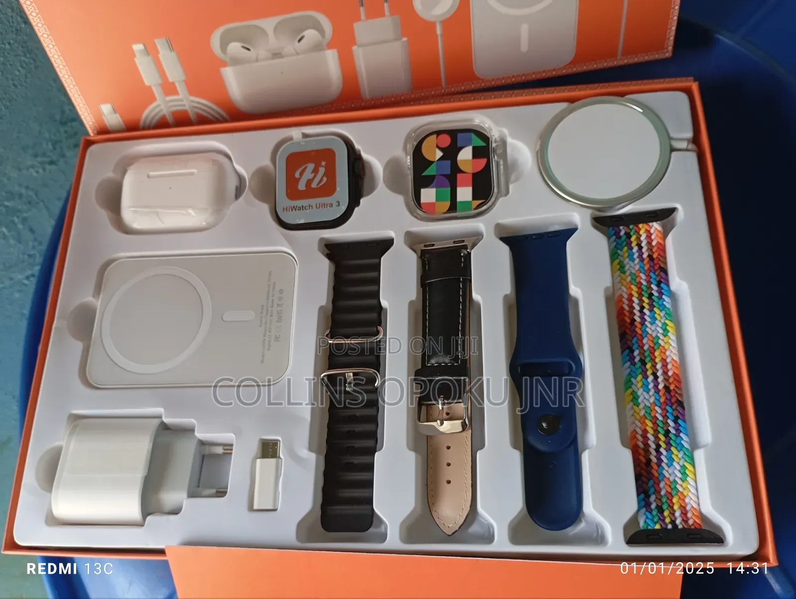 Xtreme Smartwatch 12-in-1 Smart With Magsafe, Airpods-Black