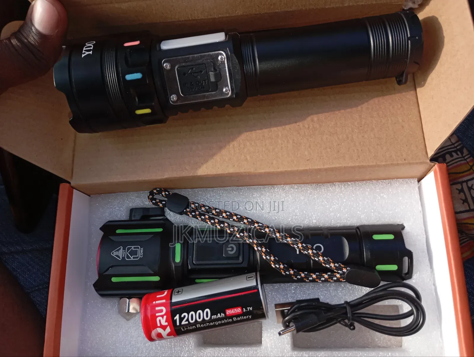 Security Torchlight _ Flashlight _ Spotlight