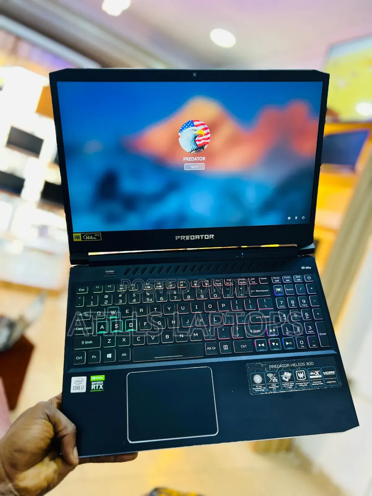Laptop Acer Predator 15 16GB Intel Core I7 SSD 1T