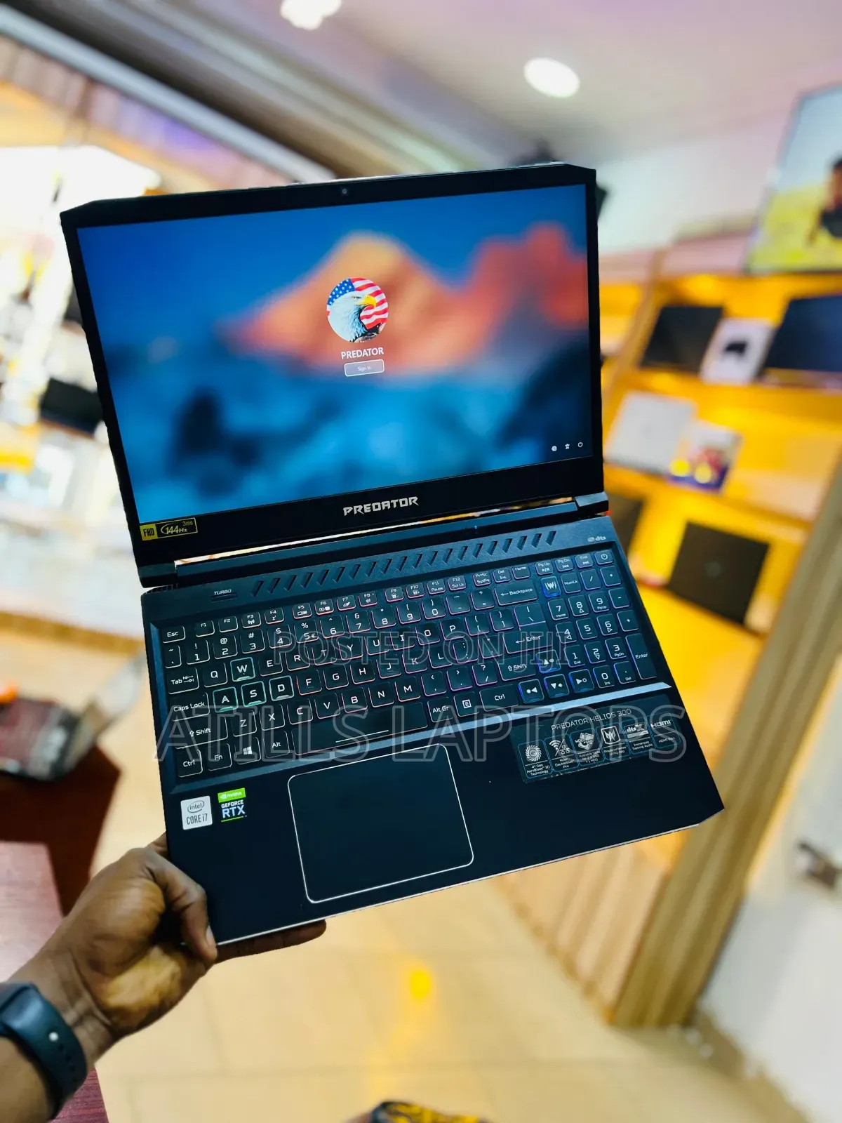 Laptop Acer Predator 15 16GB Intel Core I7 SSD 1T