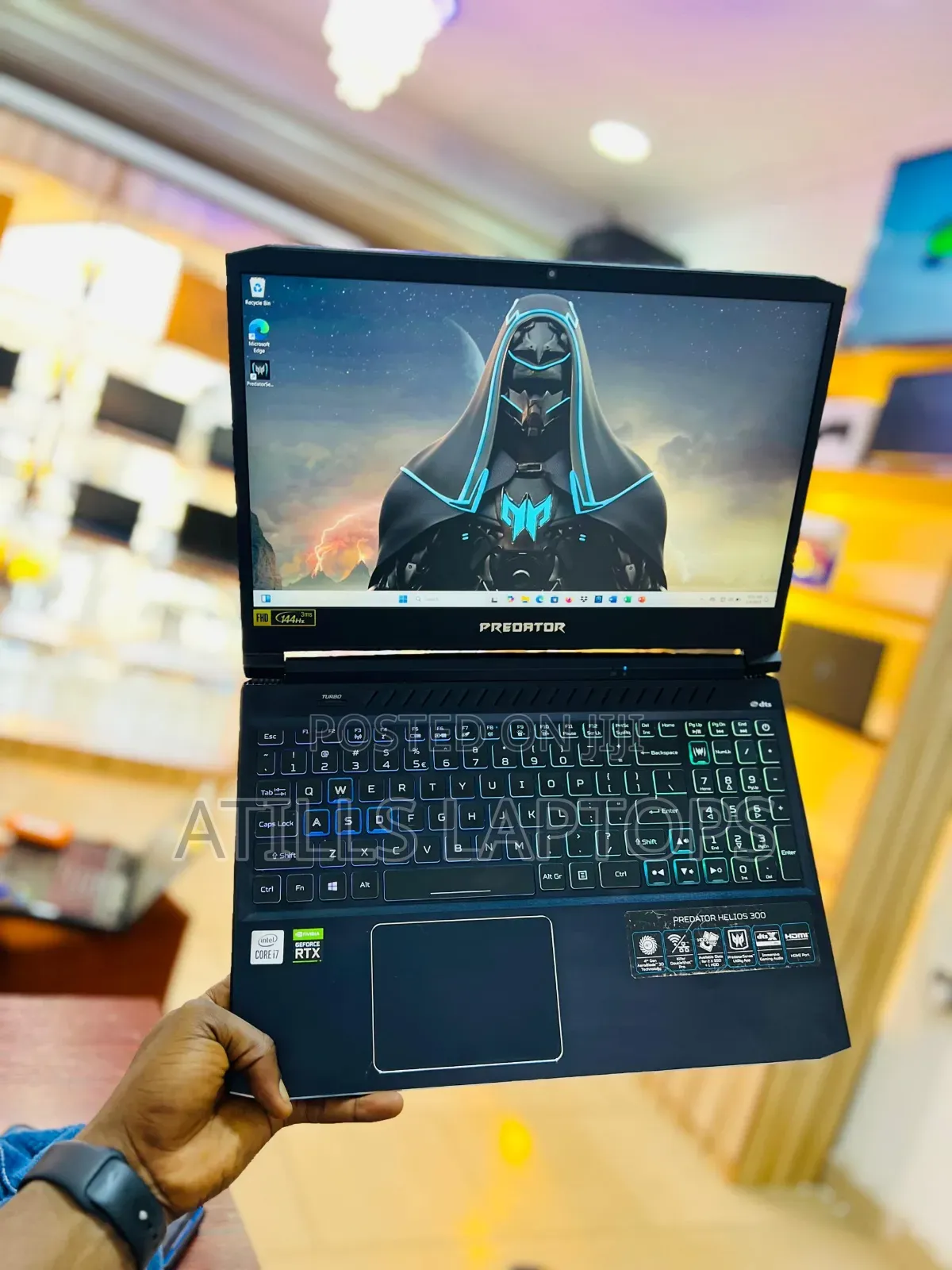 Laptop Acer Predator 15 16GB Intel Core I7 SSD 1T