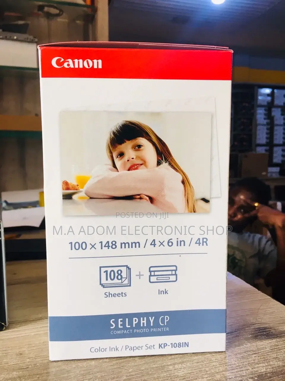 Canon 100x148mm Ink Paper Set:Printing for Everyday Needs