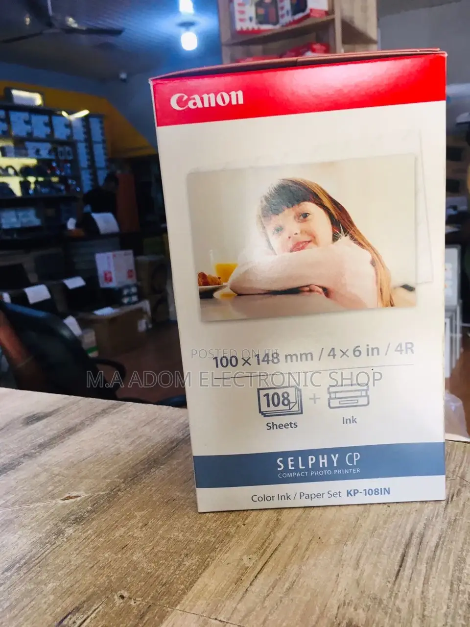 Canon 100x148mm Ink Paper Set: Long-Lasting Memories