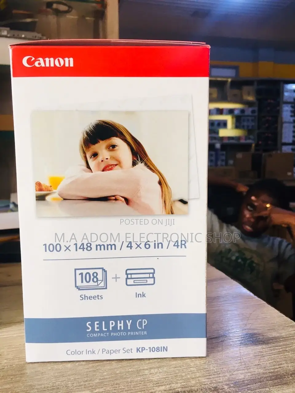 Canon 100x148mm Ink Paper Set:Sharp Details Stunning Prints