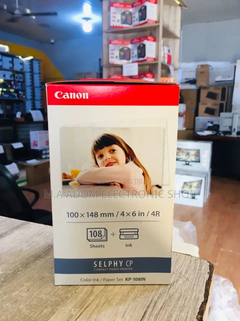 Perfect for Everyday Printing:Canon 100x148mm Ink Paper Set