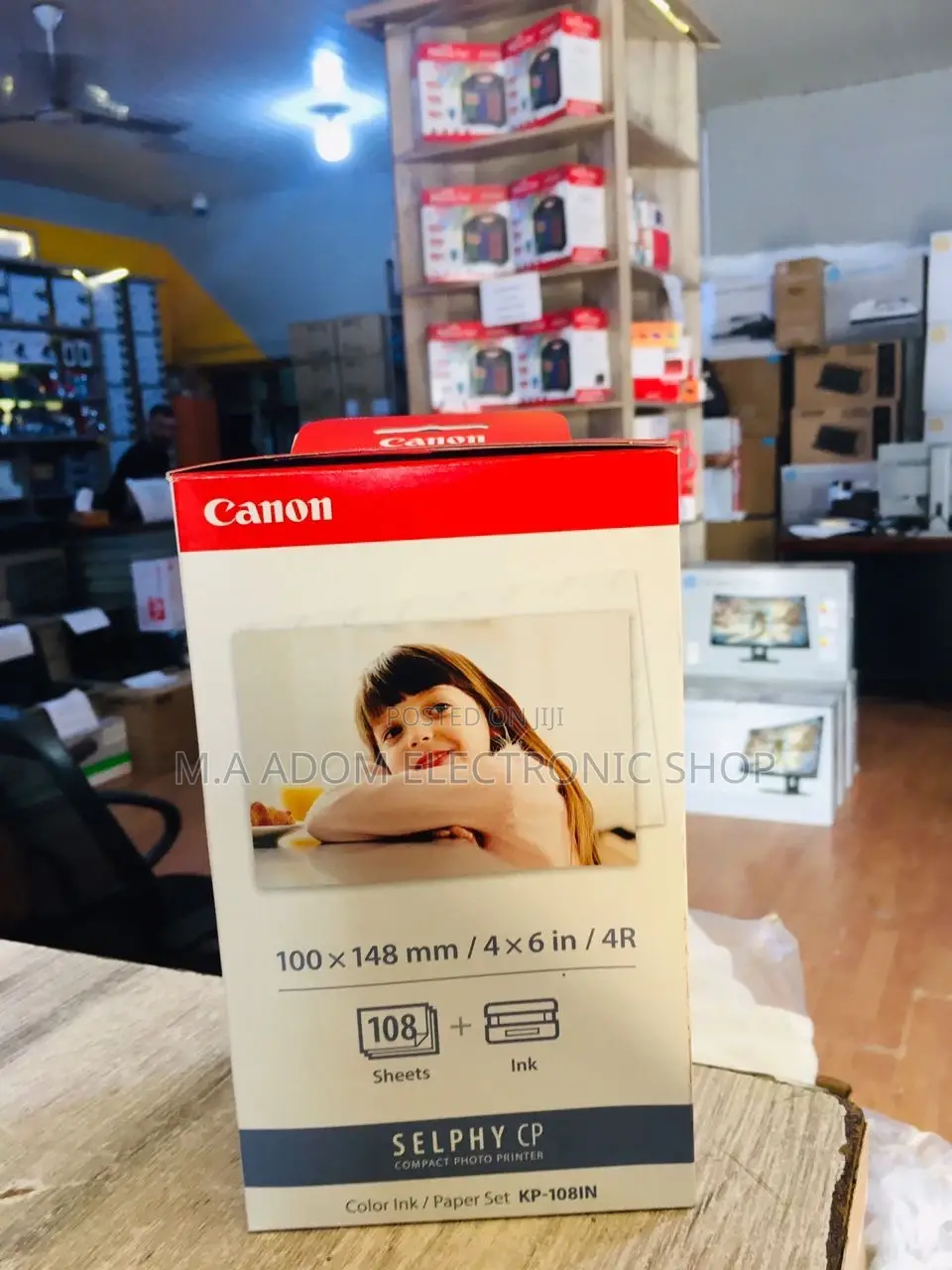 Canon 100x148mm Ink Paper Set: Print With Confidence