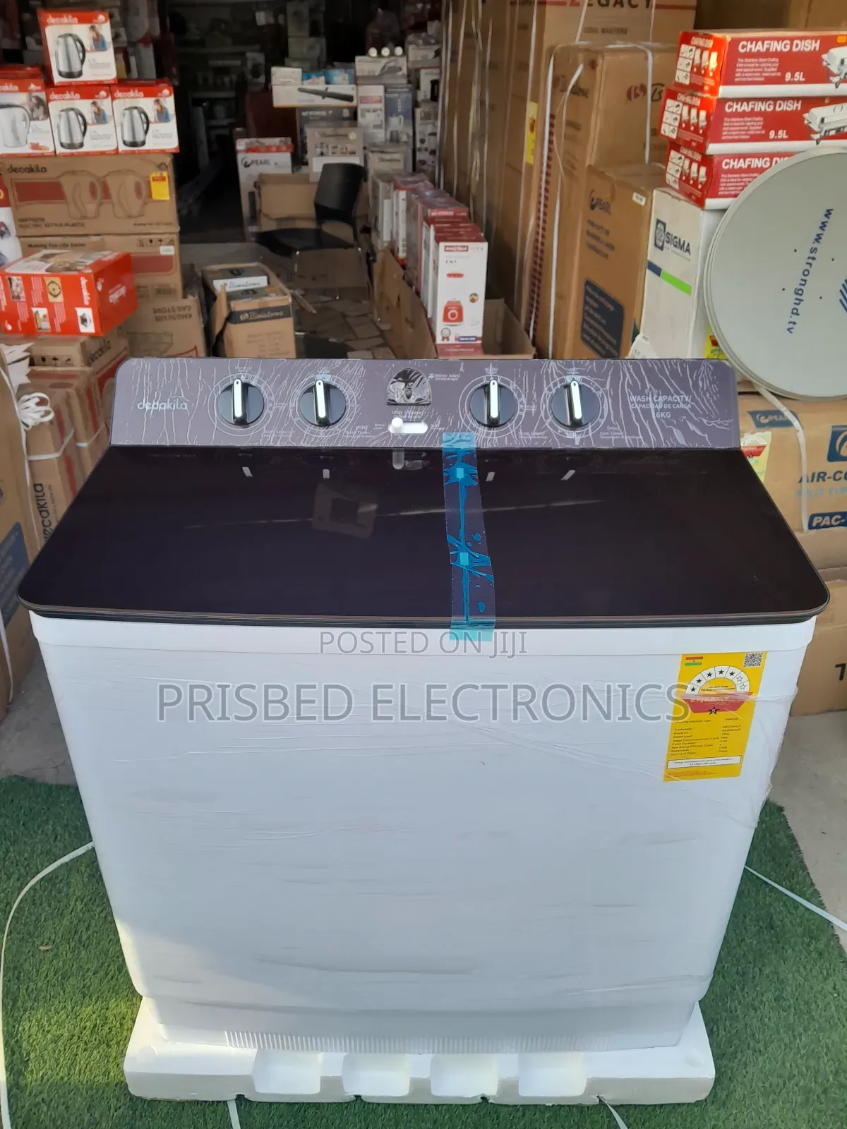 Decakila Durable Washing Machine 16kg Top Load