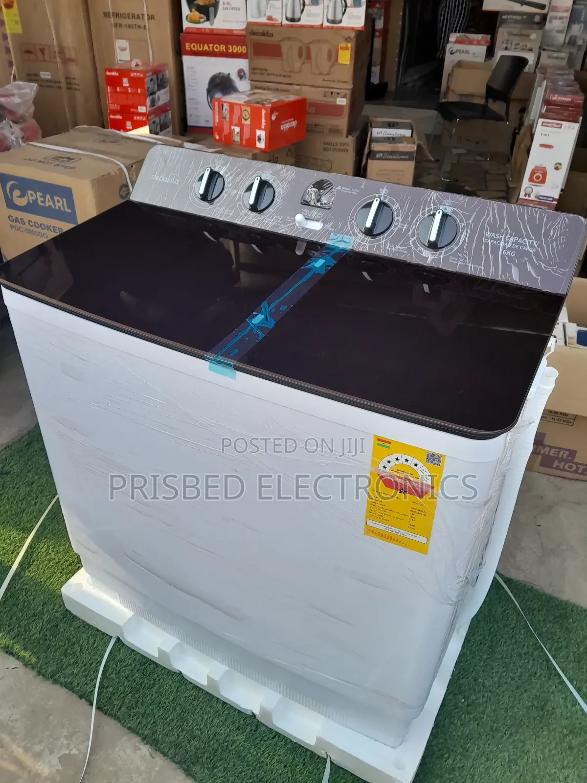 Decakila Durable Washing Machine 16kg Top Load