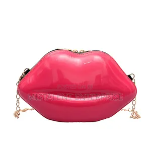Mistalent Ladies Handbags Chic Luxe Lip-Bag