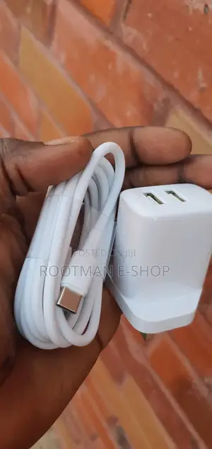 Oraimo Fast Charger With Dual Port Plus Type-C Cable