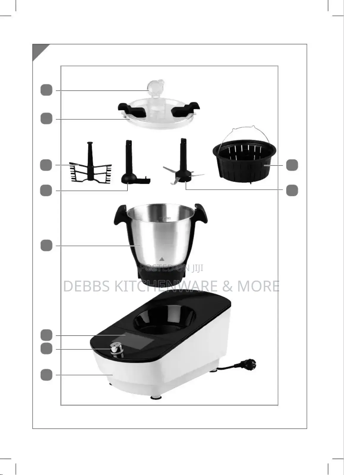 Ambiano All In One Food Processor
