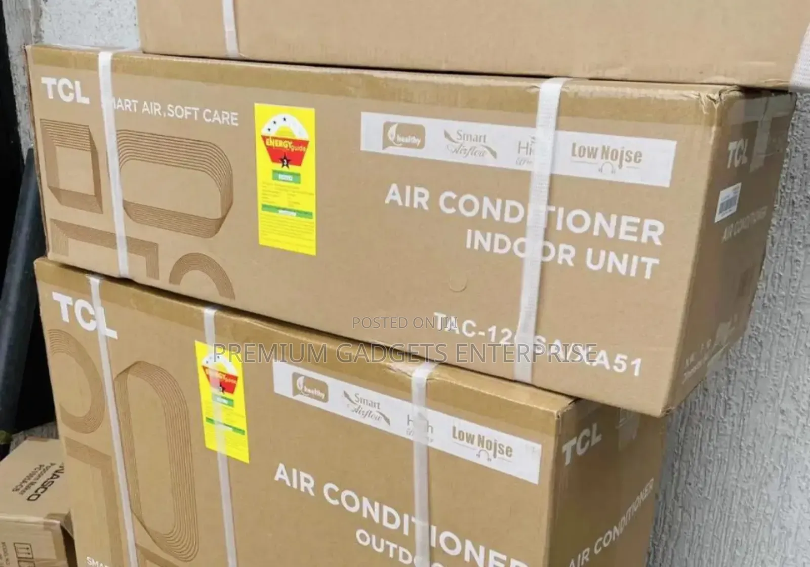 Tcl Wall Split , On/Off T1 Condition, Copper Pipes 1.5hp Ac