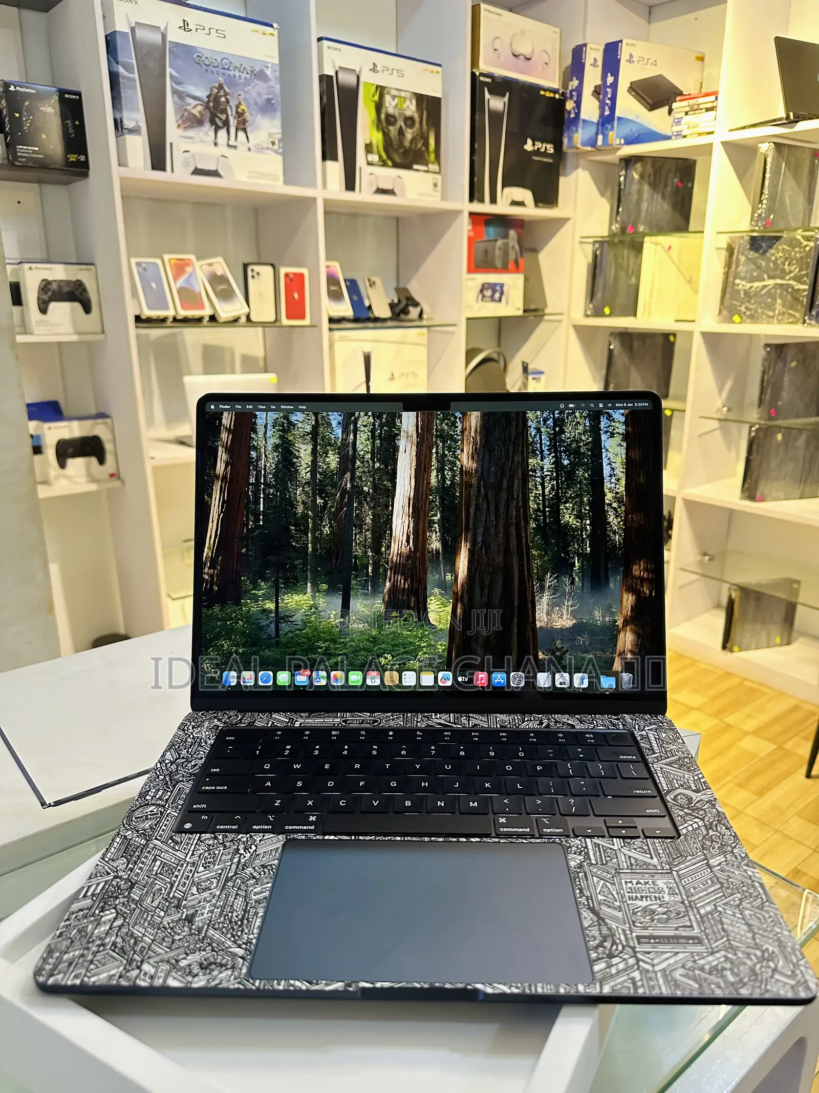 New Laptop Apple MacBook Air 2024 M3 15-Inch 8GB Apple M3 SSD 256GB