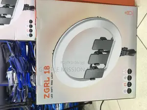 LED Soft Ring Light Rechargeable 18inch