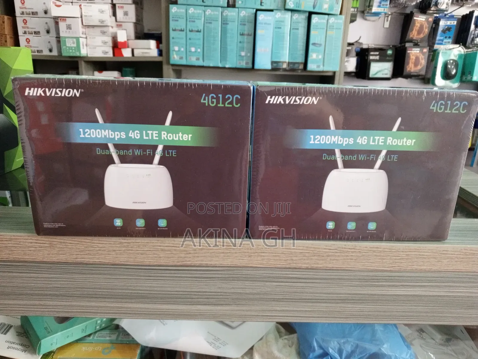 Hikvision 1200 4g Lte Universal Sim Router 4g12c