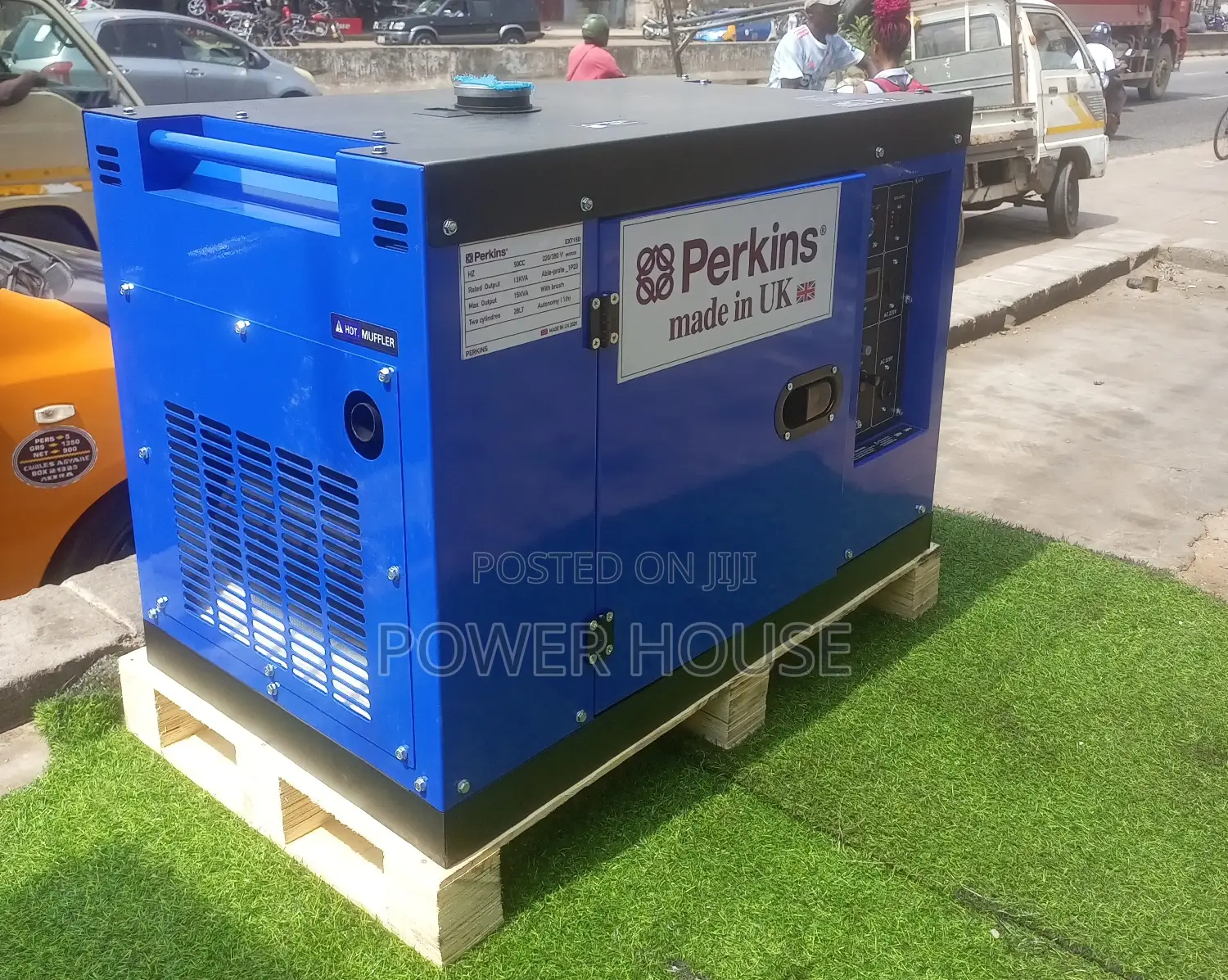 Well Fixed Using Perkins Generator 15kva 1650w 230v by UK