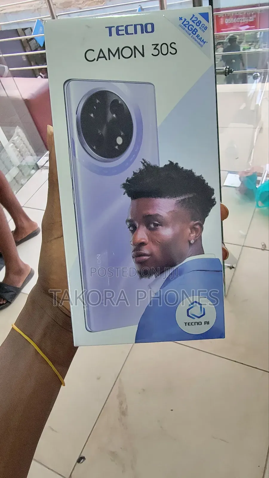 New Tecno Camon 30S 256 GB Black