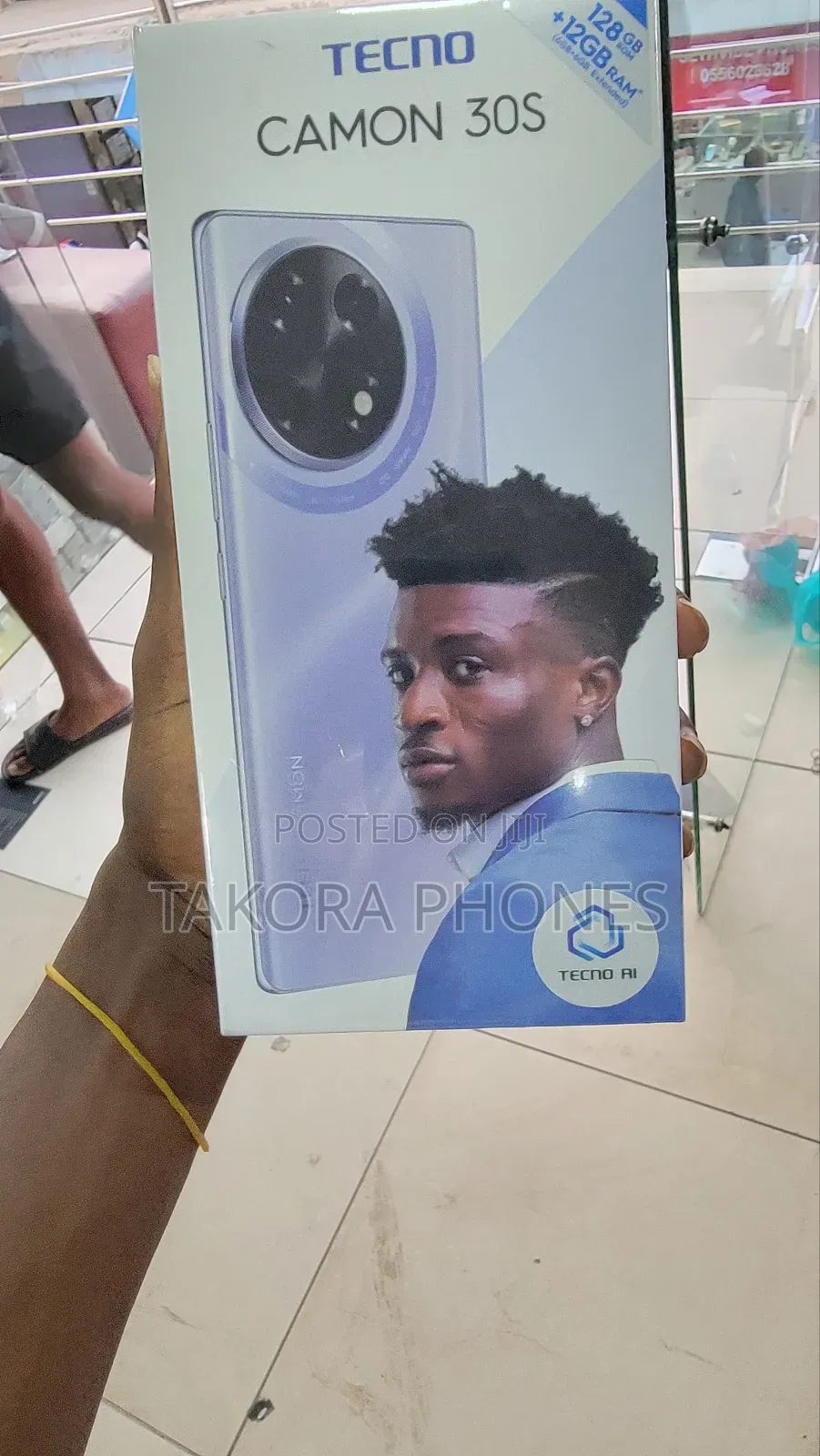 New Tecno Camon 30S 256 GB Black