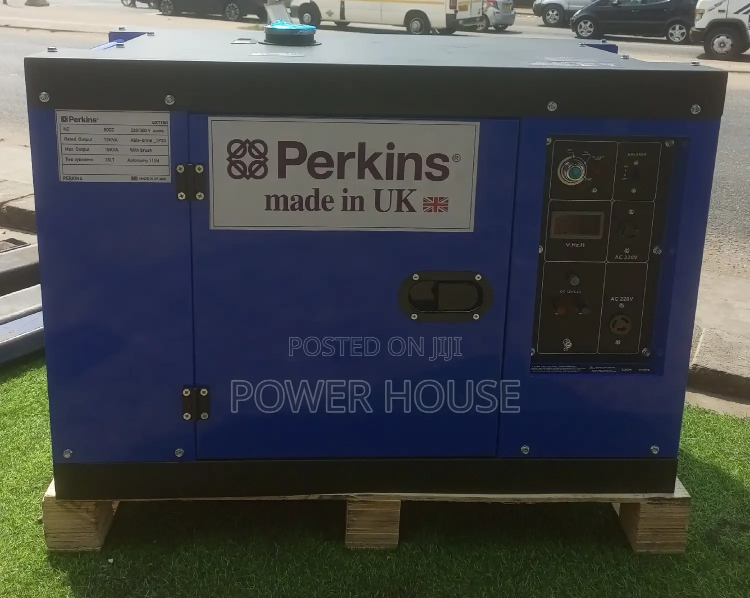 Noiseless Perkins Generator 15kva 1650w 230v UK Generator