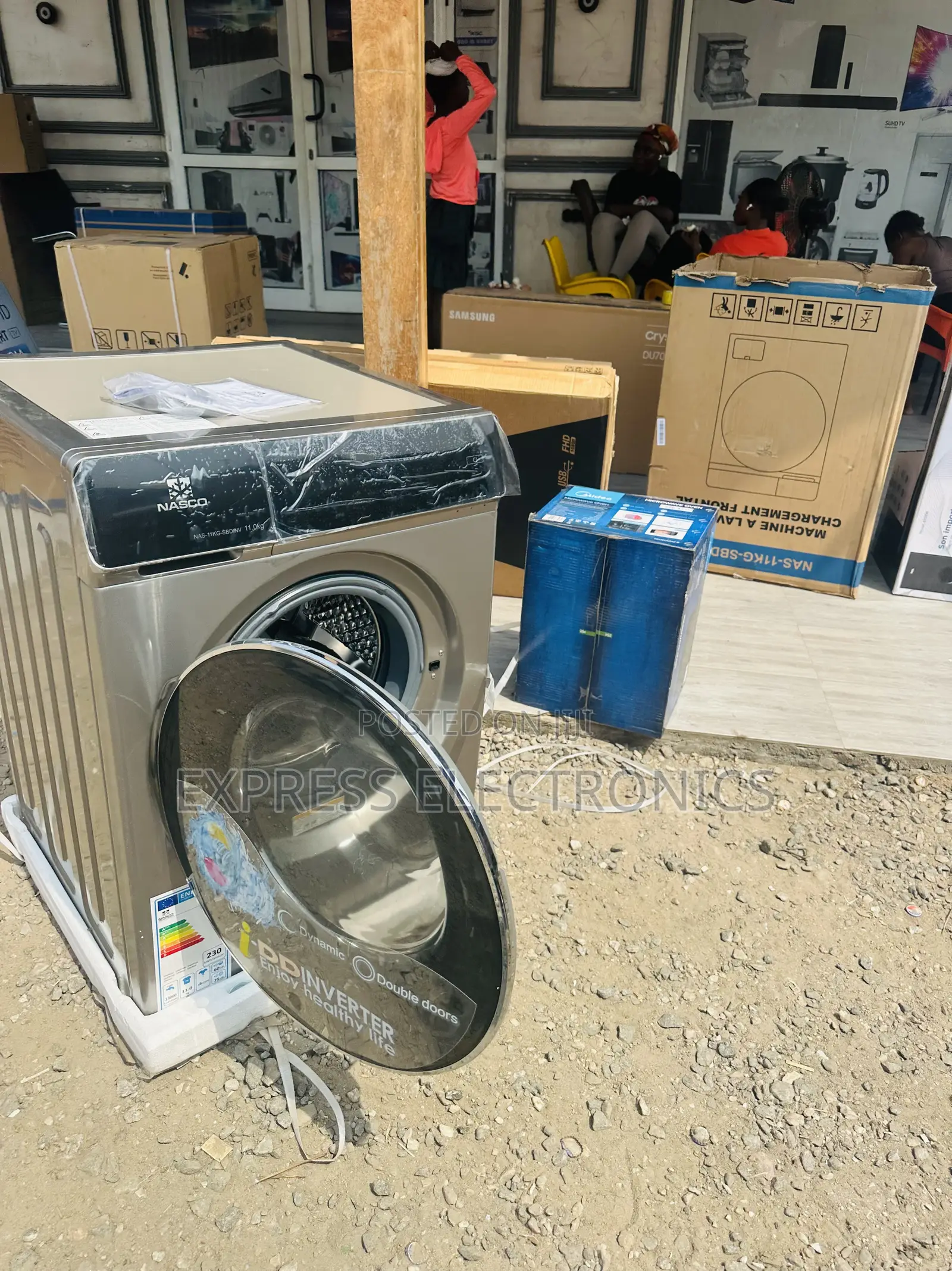 Purchase the New Nasco 11kg Fl Front Load Machine Inverter