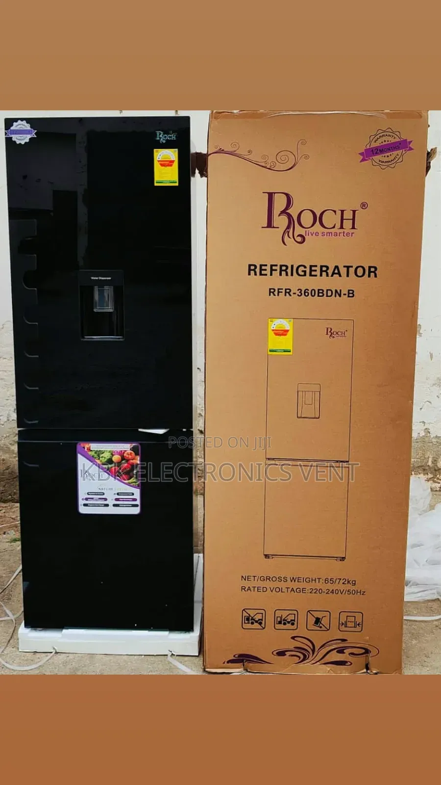 Roch 310ltr Premium Double Door Water Dispenser