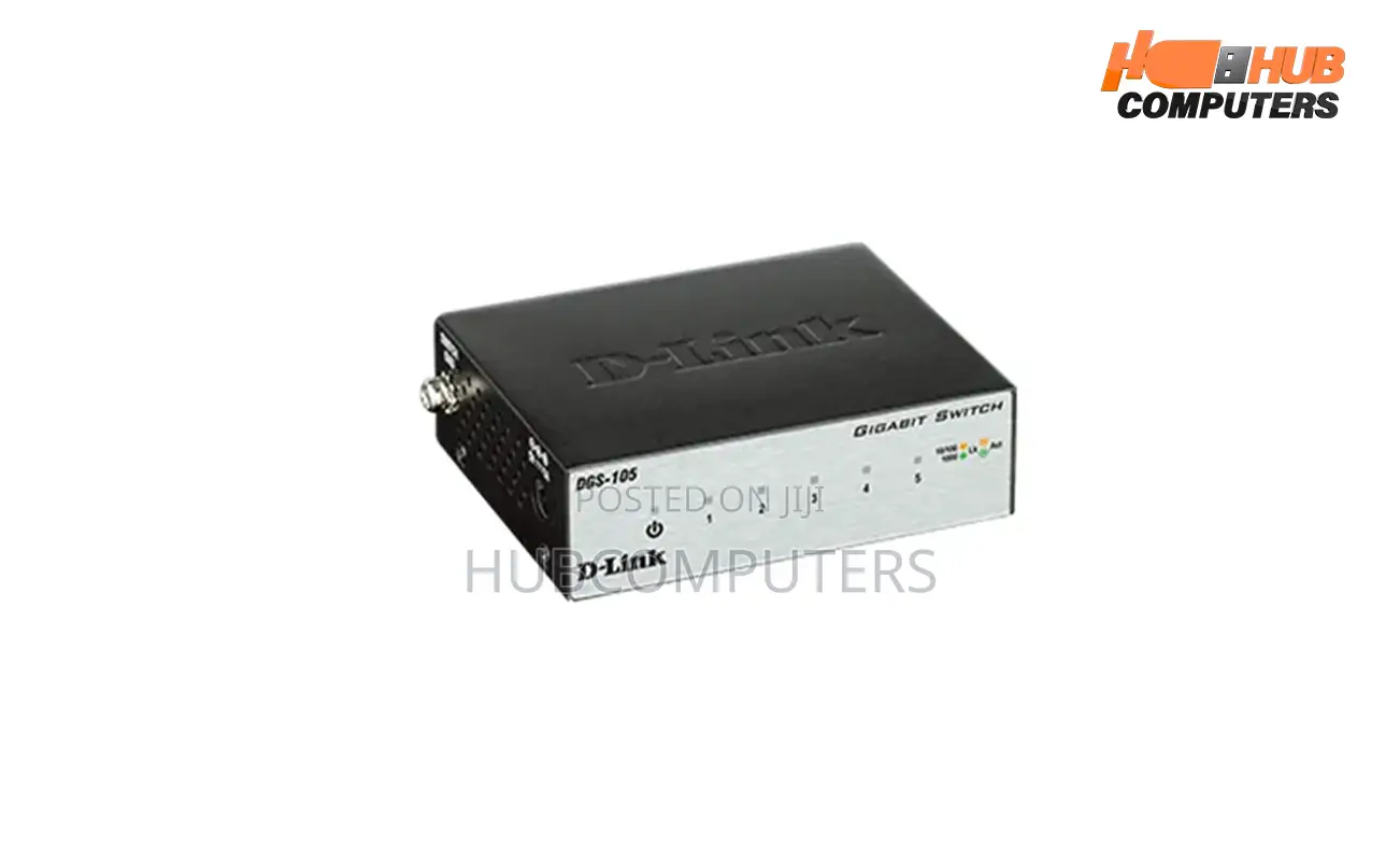 D-Link DGS-1005a D-Link 5 Port Gigabit Desktop Switch