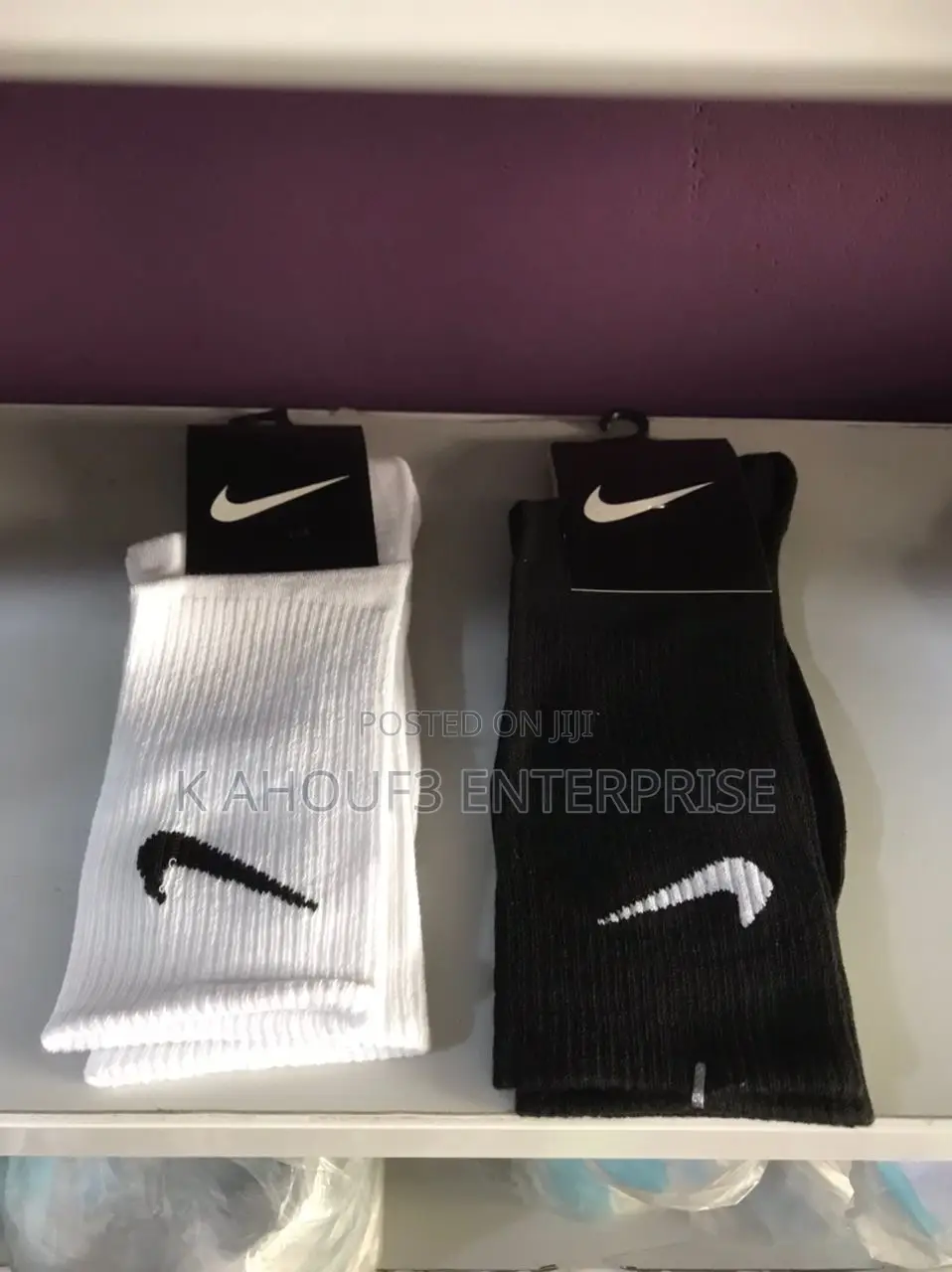 Cotton Nike Socks Available