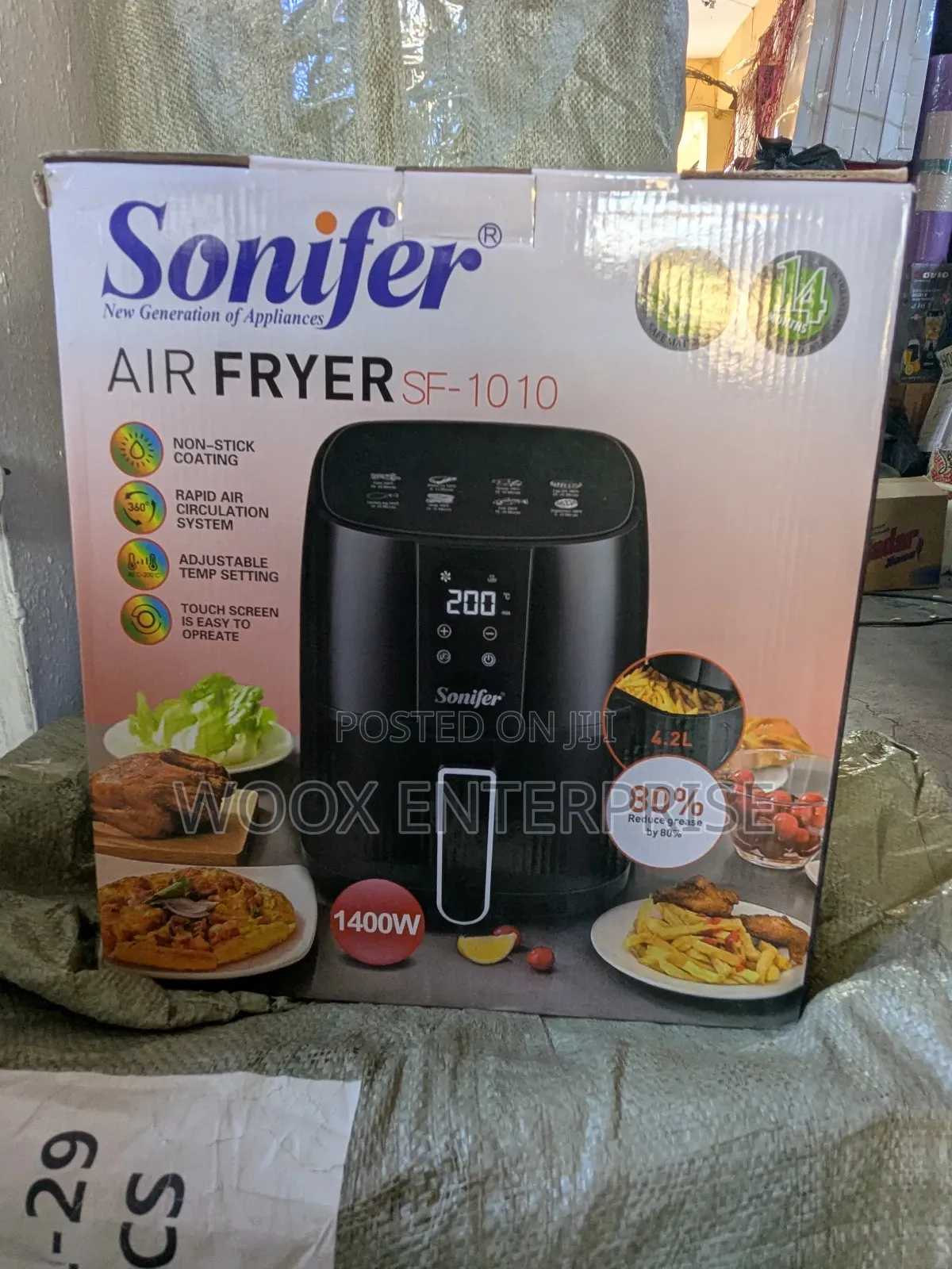 Sonifer Air Fryer (4.2L) Smart Touch