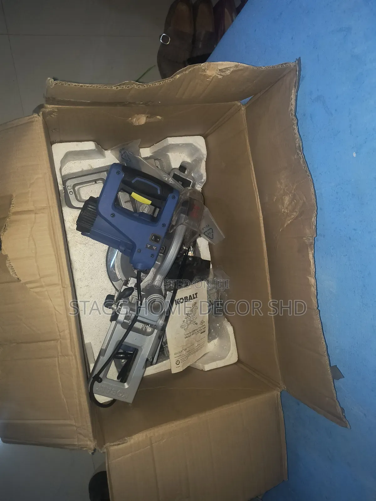 Kobalt Compount Miter Saw Double Bevel - 7 1/4-in - 10 Amps