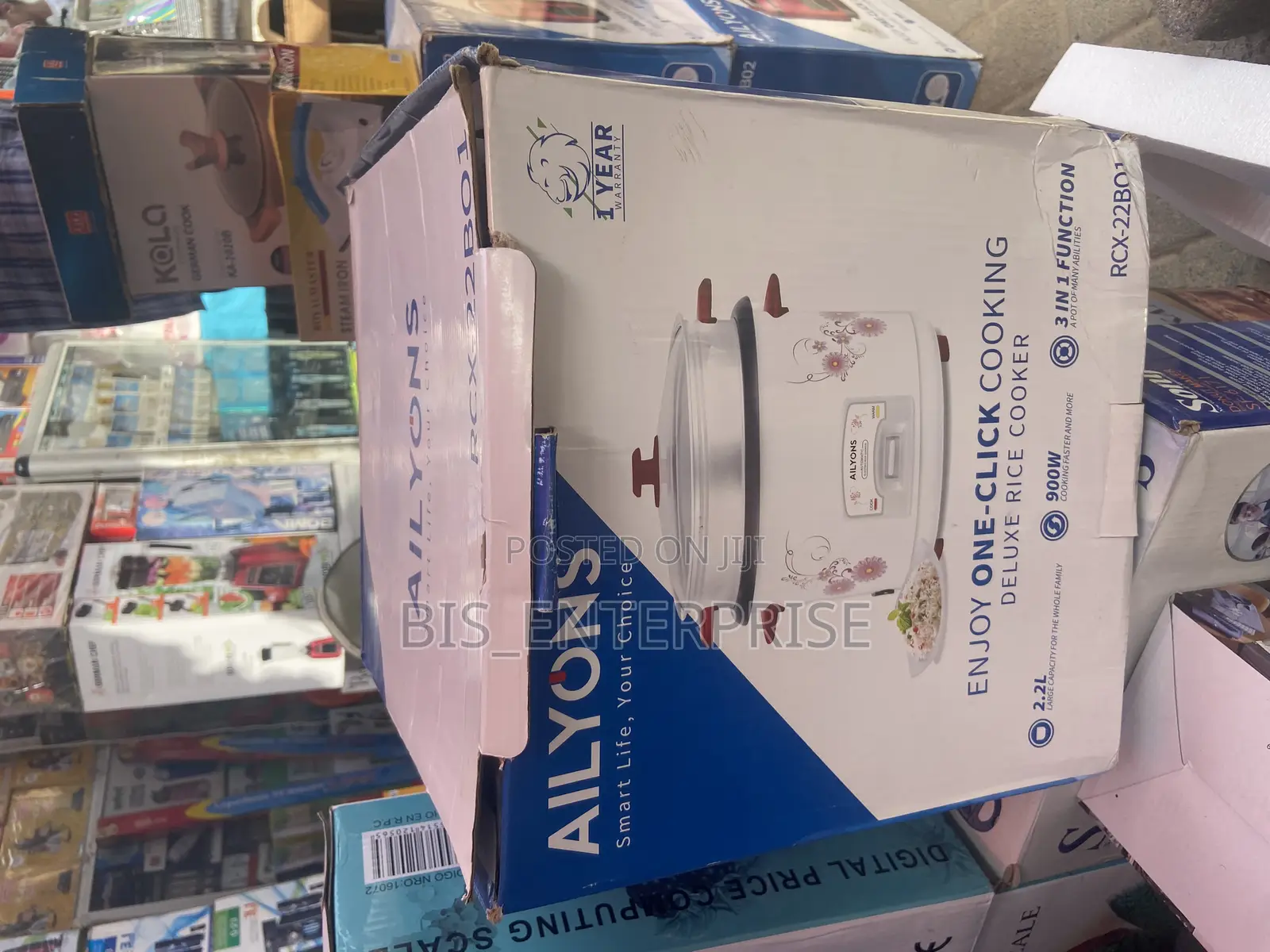 Ailyons Rice Cooker 5 Liters