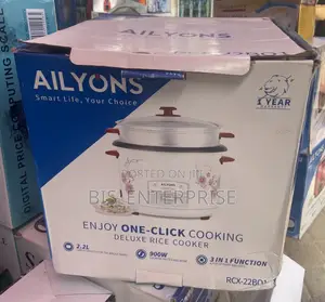 Ailyons Rice Cooker 5 Liters