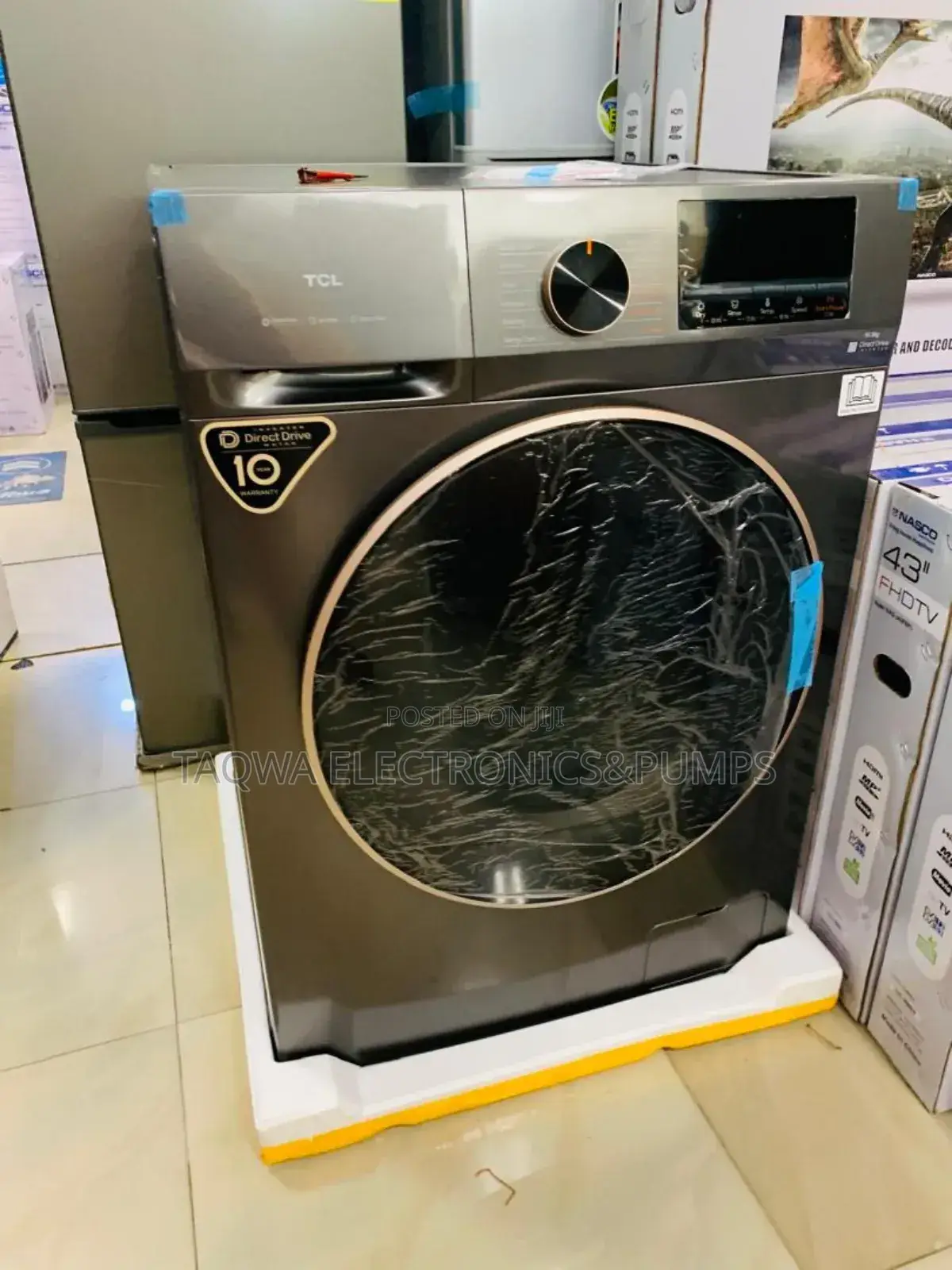 Perfect TCL 10.5kg Front Load Full Automatic