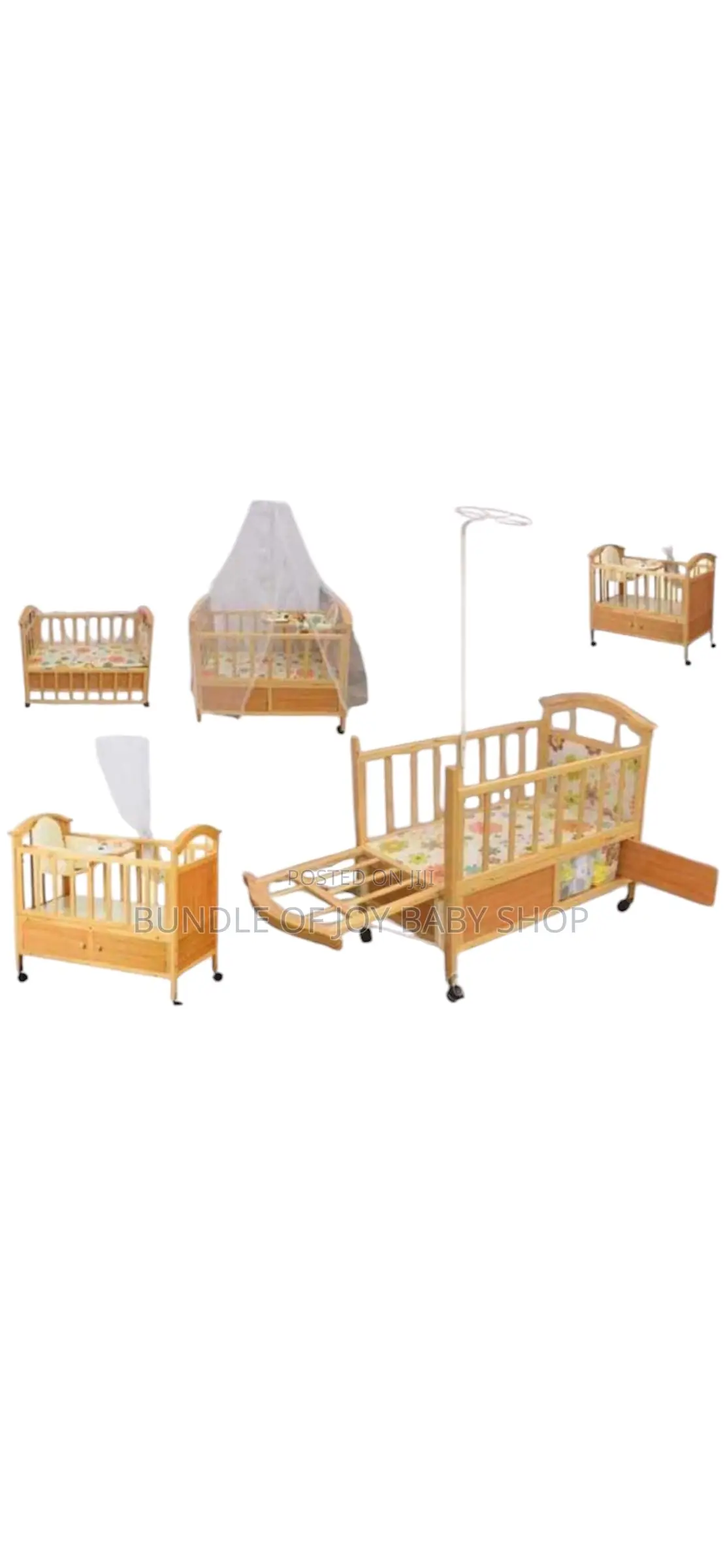 Wooden Babies Cot