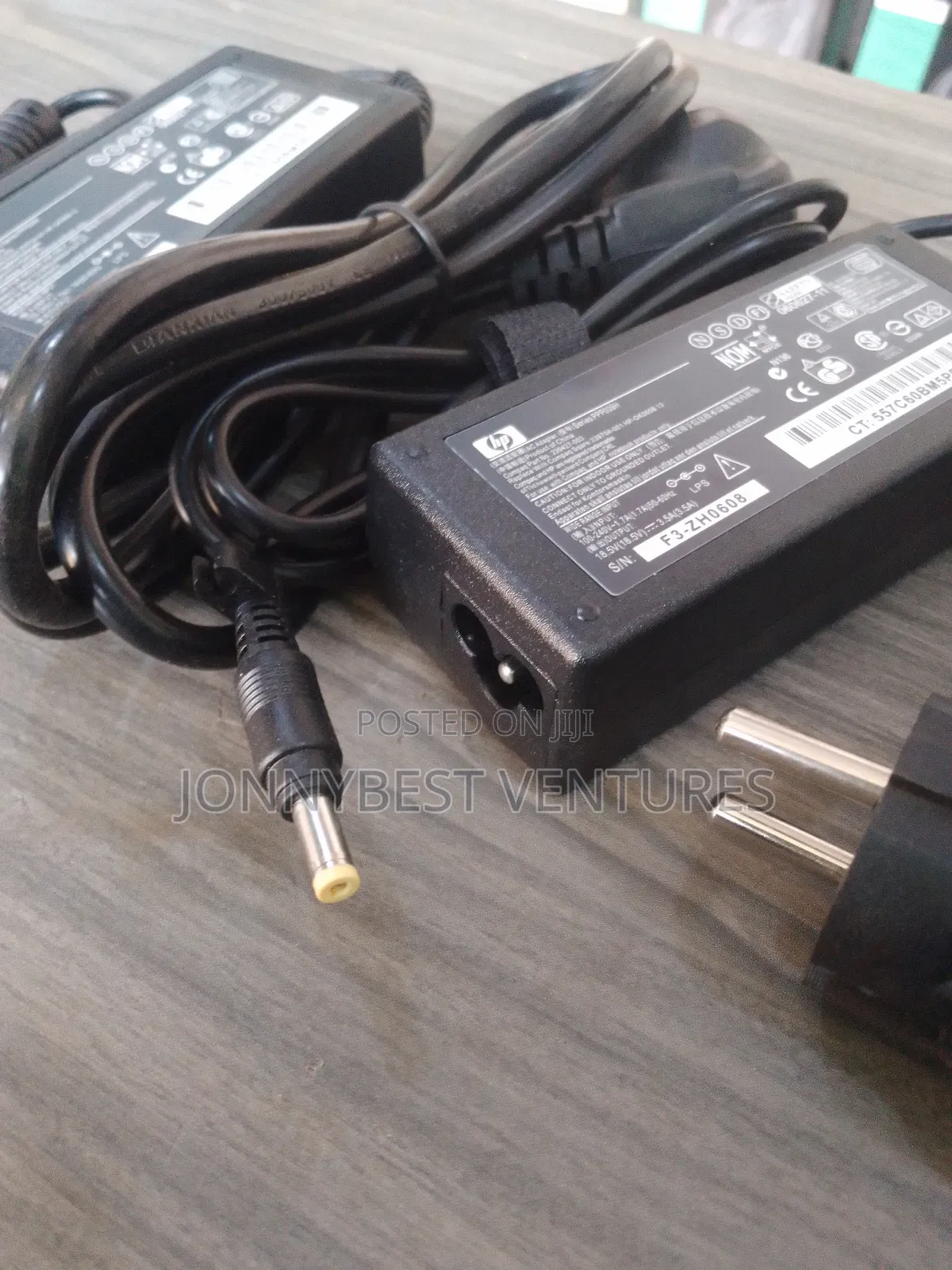 Original HP Yellow Pin Laptop Charger