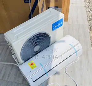 Elegant White Midea 1.5hp R410 Non Inverter Ac.