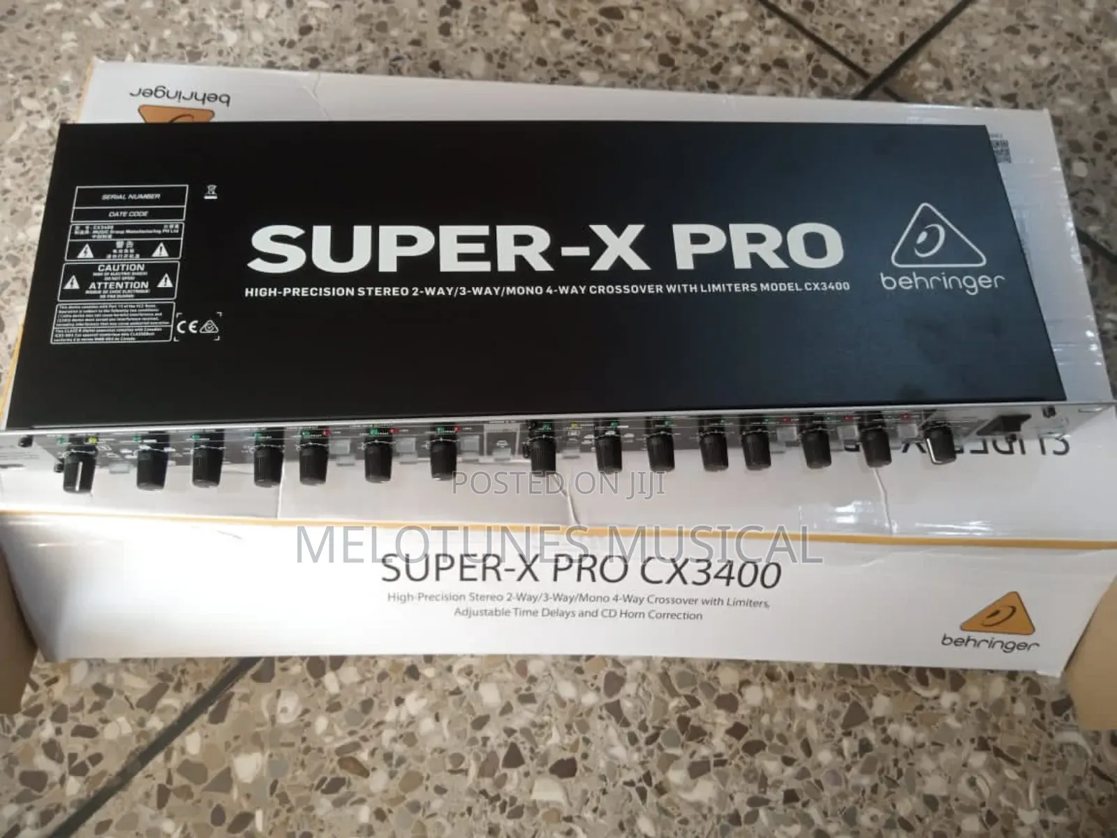 Behringer Super-X Pro Cx3400 Crossover