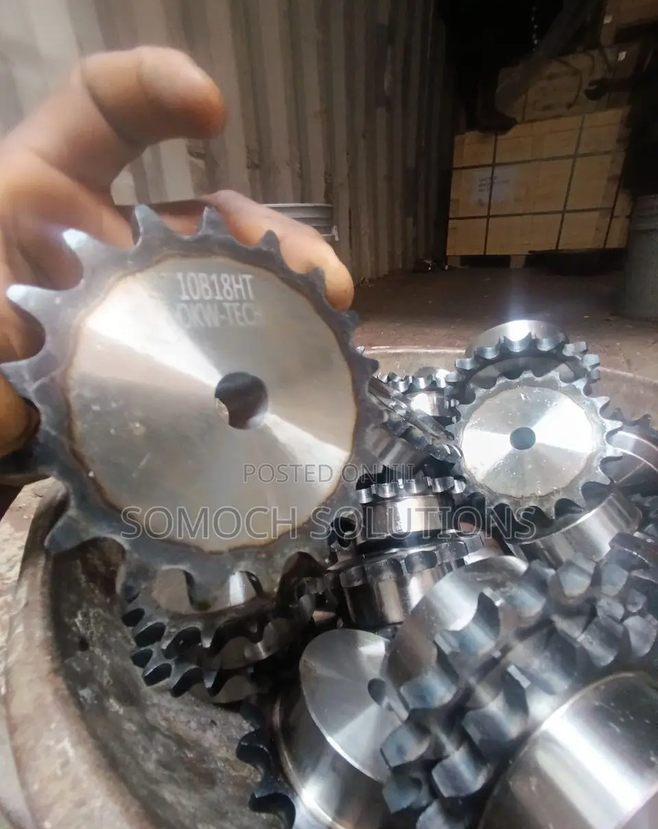 Sprockets Roller Chains Industrial Spare Parts Ghana