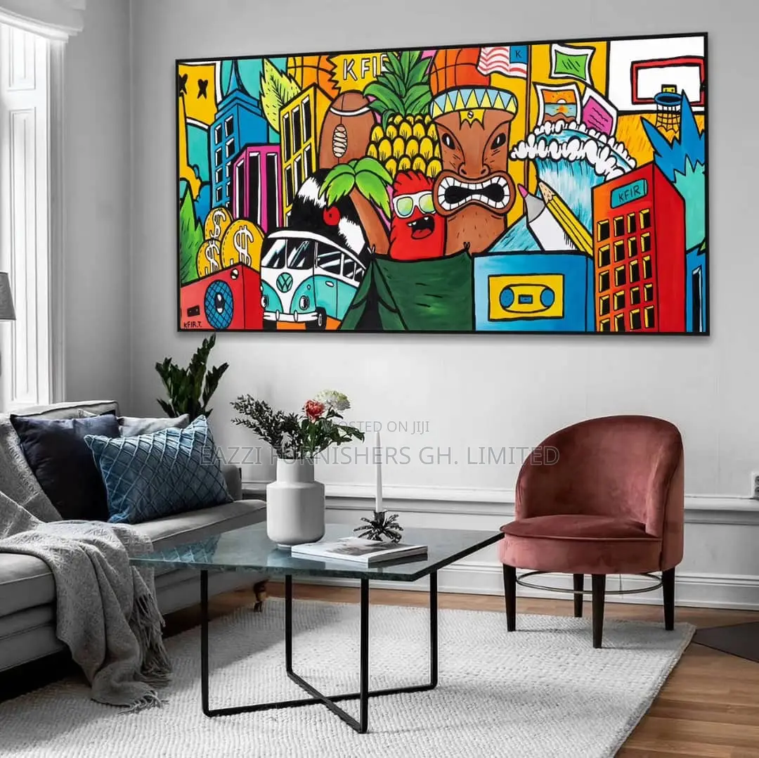 Wall Arts Canvas Decor De African Picture Frame
