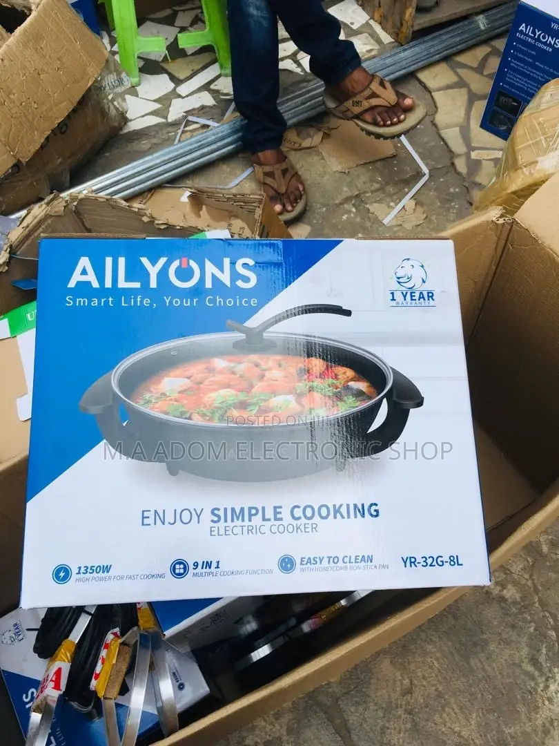 Ailyons Electric Cooker: Effortless Cooking, Elevated Style