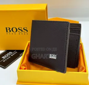 Hugo Boss Mens Leather Genuine Wallet